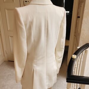 Carven Cream Women's Blazer
